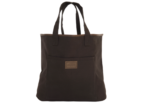 Tote Bag with leather trim